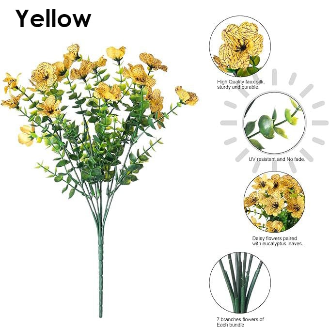 💐🌸Last Day Sale 49% OFF💐 UV Resistant Colorful Artificial Flower