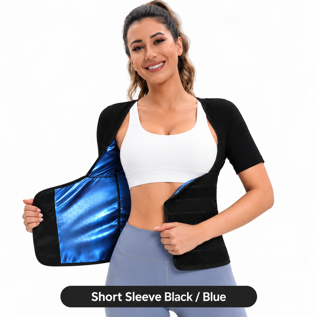 🔥 Women's Sauna Vest Waist Trainer – Core Support Workout Shaper 💪