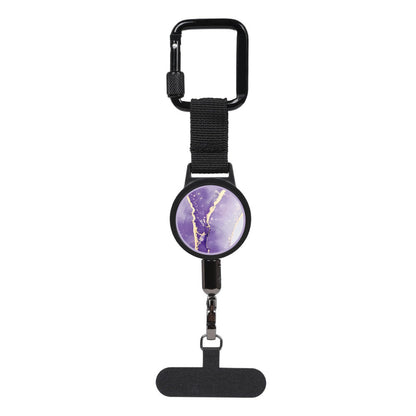 Retractable Steel Tether with Locking Carabiner – Secure Your Phone, Keys & Essentials Anywhere