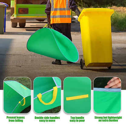 Pop-Up Leaf Collector – Large Capacity Foldable Yard Waste Bag for Easy Lawn & Garden Cleanup