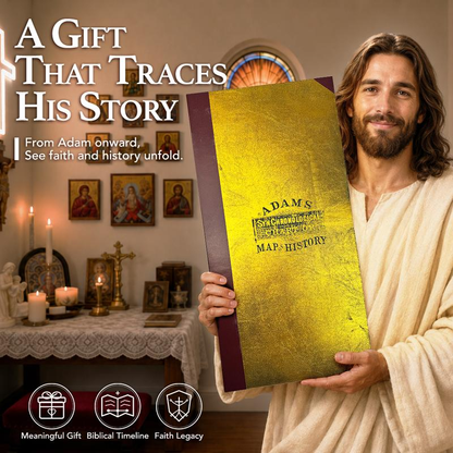 📚Deluxe Edition Adams Time Chart 3.0 – Illustrated Bible Study Guid📚