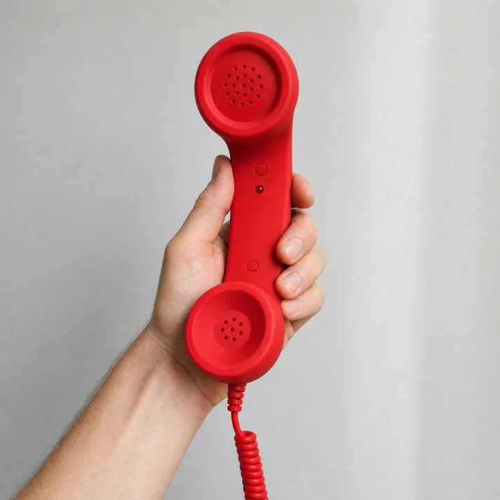 ☎️ Retro telephone handset with Type-C interface 📞