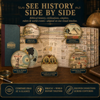 🌍Adams Synchronological Chart – 23-Ft Fold-Out Biblical & World History Timeline