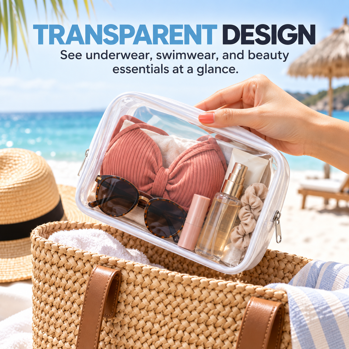 Clear Travel Bags That Make Packing Faster and Easier