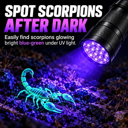 🔦51-LED UV Flashlight — Track Your Prey with Precision🦌