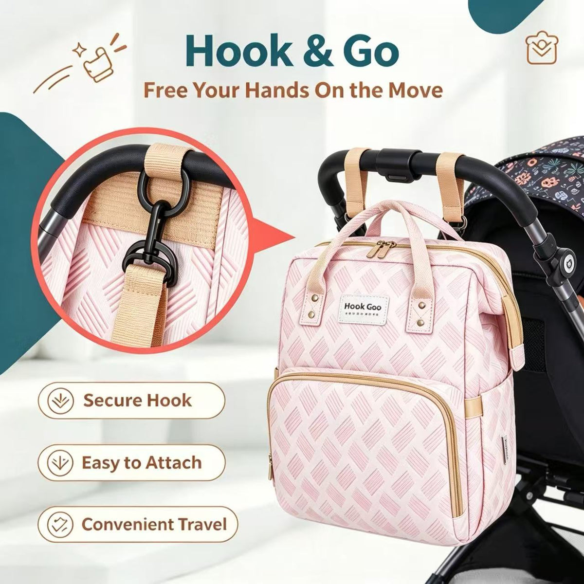 🎒 Lightweight & Stylish: The Ultimate Everyday Diaper Backpack for Modern Moms 👶