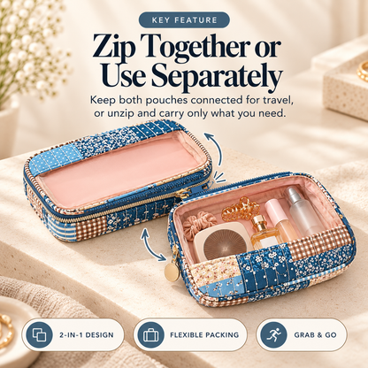 2-in-1 Travel Organizer — Pack Smarter, Find Everything Faster