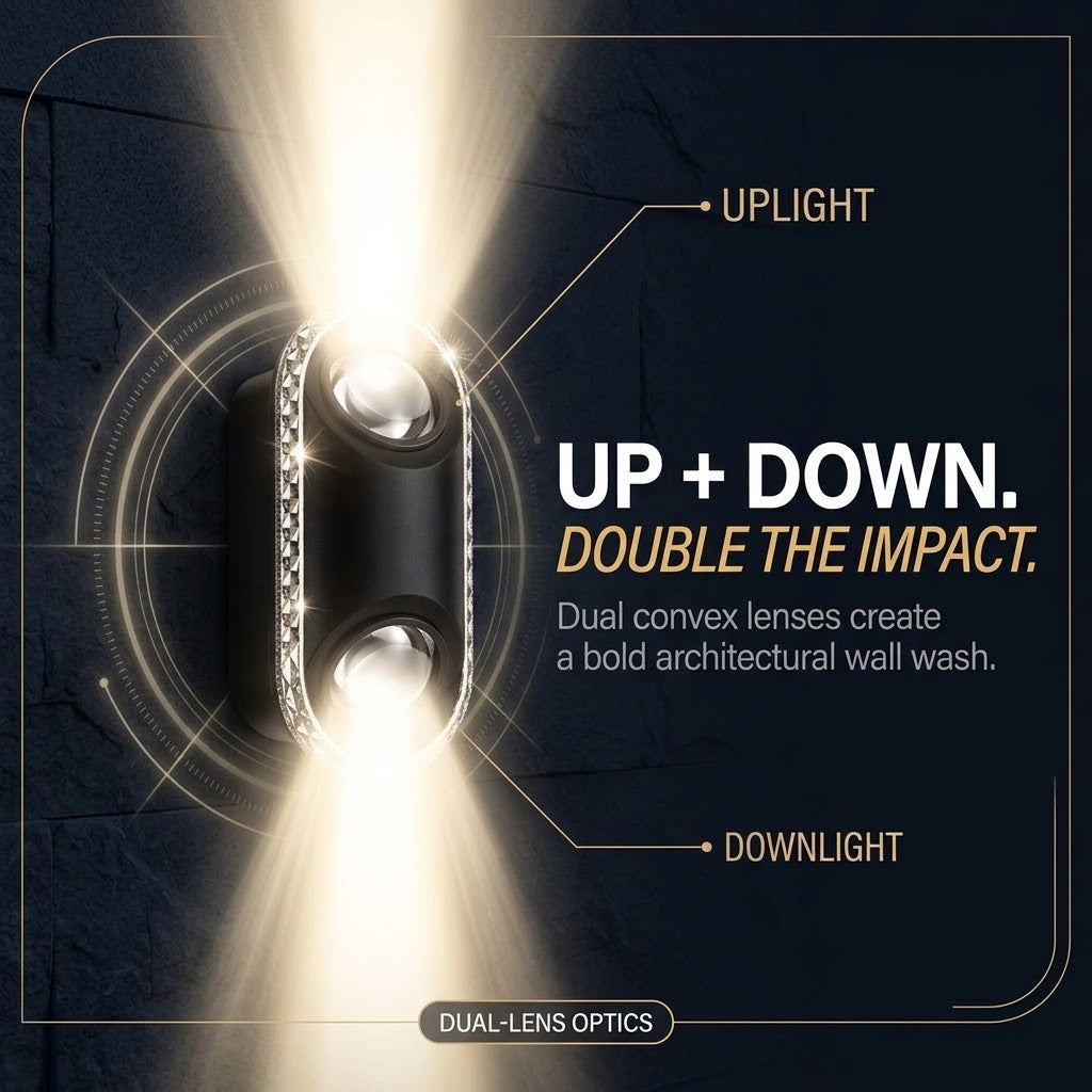 Solar Fence Lights – 7 Colors, Auto On/Off & IP65