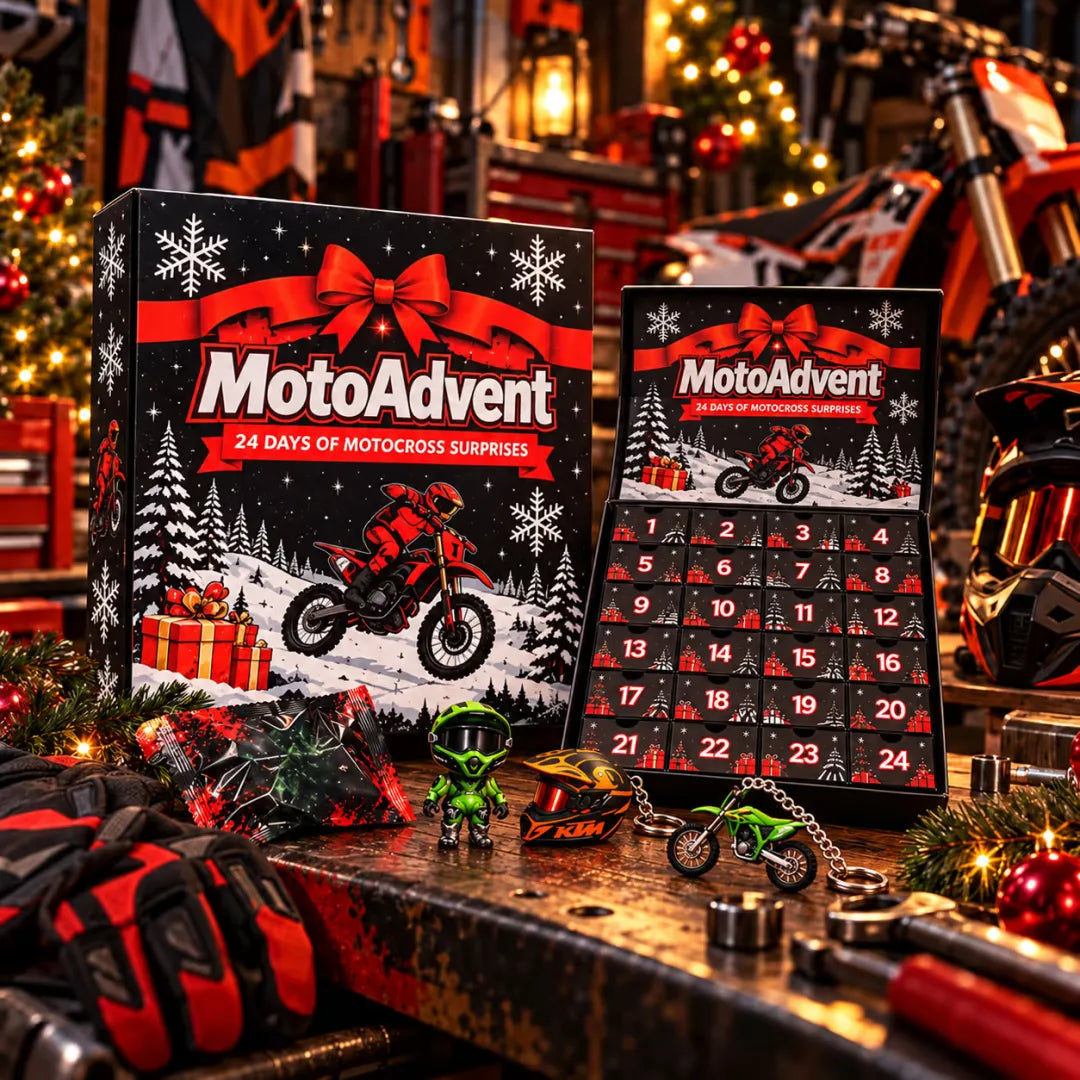 🏍️ Motocross Advent Calendar – 24 Days of Rider Themed Gifts 🎄