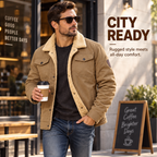 Men’s Sherpa-Lined Trucker Jacket
