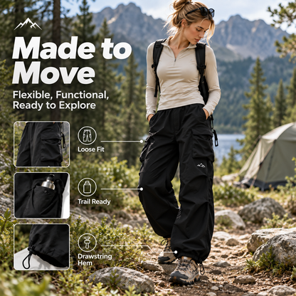 Unisex Water-Resistant Quick-Dry Hiking Pants