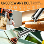 Universal Socket Tools Gifts for Men with Power Drill Adapter (7‑19mm)