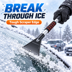 3-in-1 Extendable Car Snow Brush & Ice Scraper