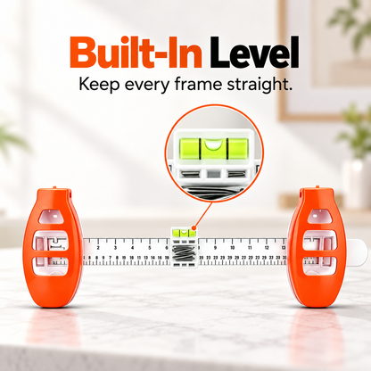 Hang It Straight the First Time – Easy Picture Hanging & Alignment Tool