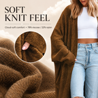Cozy Oversized Longline Cardigan for Effortless Everyday Layering