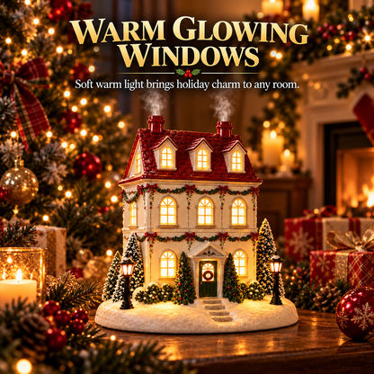 🎄Cozy Christmas Aroma Diffuser – Fill Your Home with Holiday Magic! ❄️