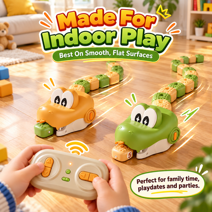 Remote Control Snake Battle Game – Magnetic Multiplayer Toy