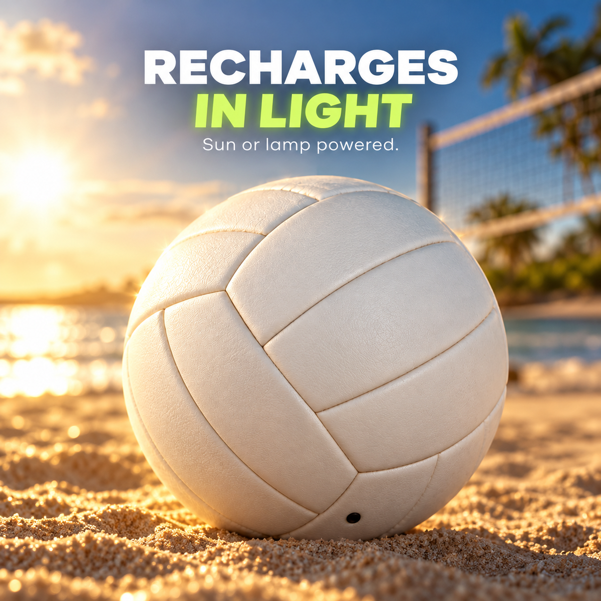 🏐 Glow-in-the-dark volleyball – Light Up Your Game After Dark! 🏐