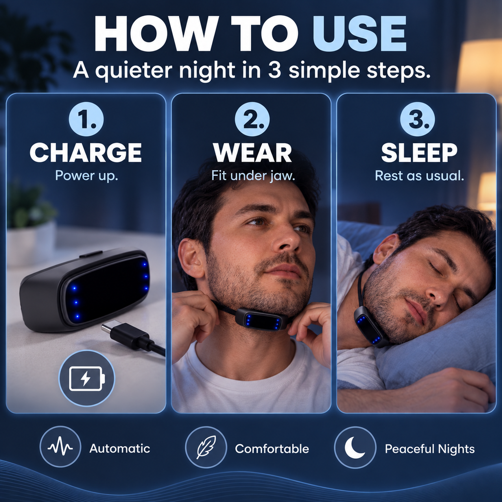 💤Smart Snoring Prevention Device