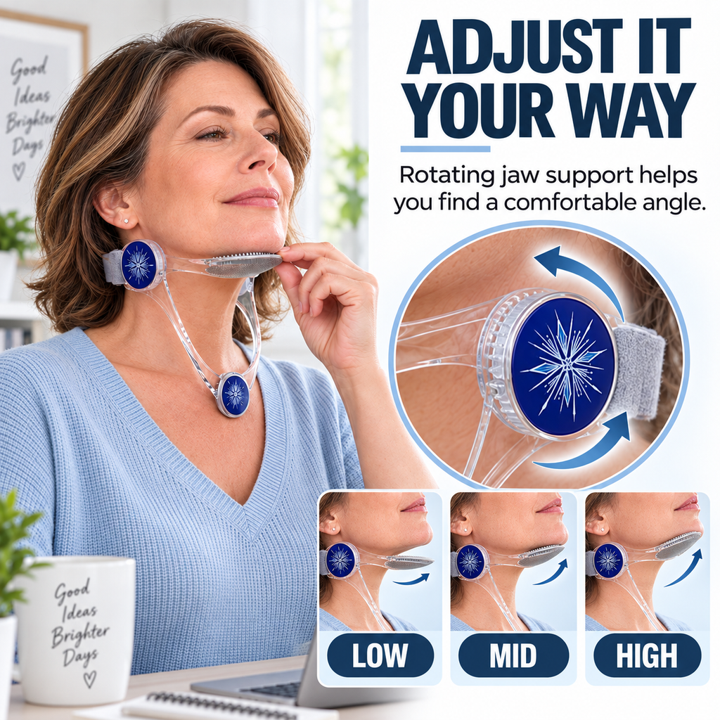 Adjustable Neck Support Brace for Everyday Posture & Comfort