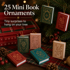 25-Day Mini Book Ornament Advent Calendar