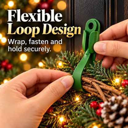 🎄Reusable Christmas Decoration Adhesive Hooks—Suitable for a Variety of Surfaces🎅
