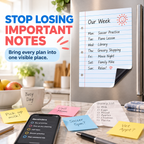 Magnetic Dry Erase Planner for Effortless Family Organization