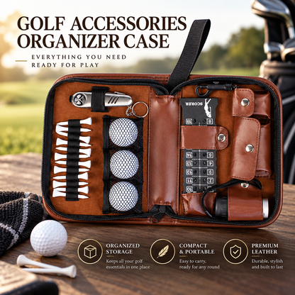 Personalized Golf Accessories Organizer Case
