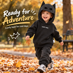 Kids' Bat Ear Hoodie