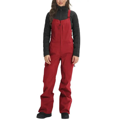 Women’s Waterproof Insulated Ski Bibs – Warm, Adjustable & Snow-Ready