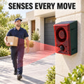 Solar Motion Sensor Alarm Light: Wireless Outdoor Security Siren & Intruder Deterrent ☀️🚨