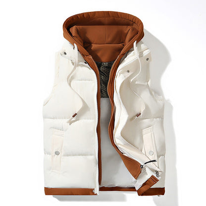 Unisex Hooded Puffer Vest – Cozy Warmth & Layered Style