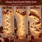 ✨ Christmas Magic Trail Wall Light - A Little Christmas Magic, Right on Your Wall