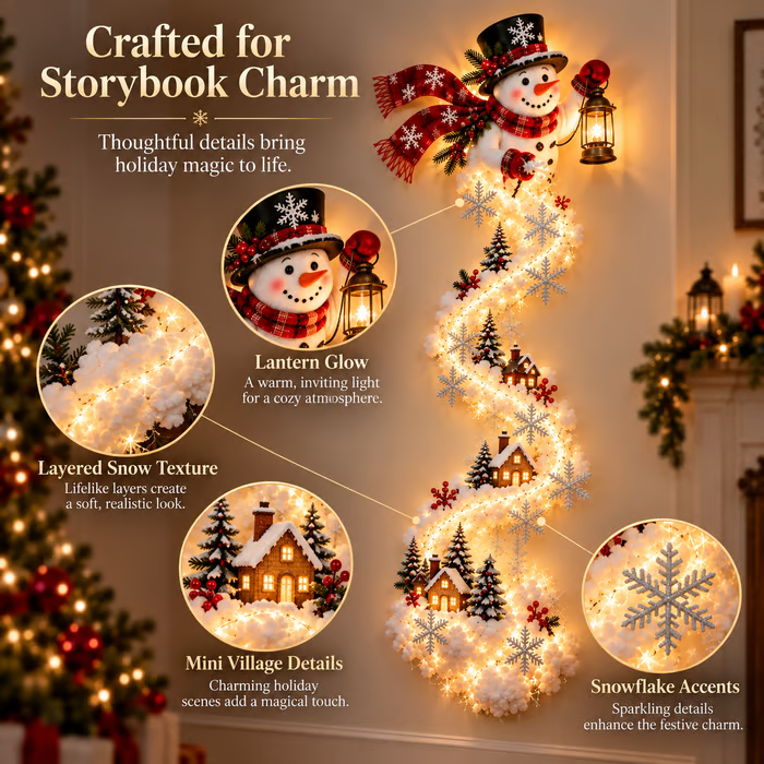 ✨ Christmas Magic Trail Wall Light - A Little Christmas Magic, Right on Your Wall
