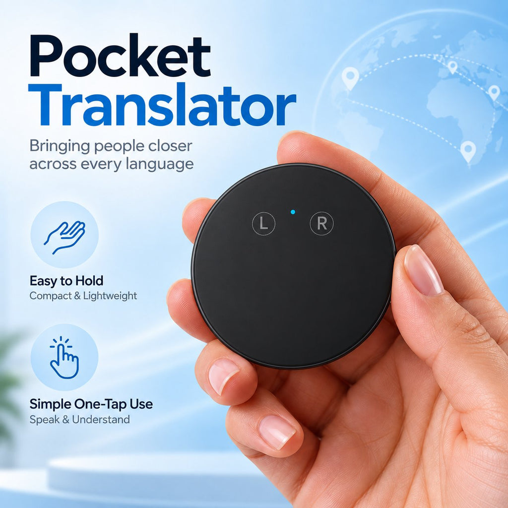 ⏳ Last day! 50% OFF – 🗣️Portable Wireless AI Language Translator Pen