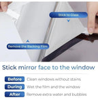 Window Privacy Film One Way, UV Sun Blocking, Heat Control