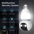 🔥Last Day 49% OFF-4MP Light Bulb Security Camera 5G&2.4GHz Wireless Outdoor Indoor Camera with Night Vision