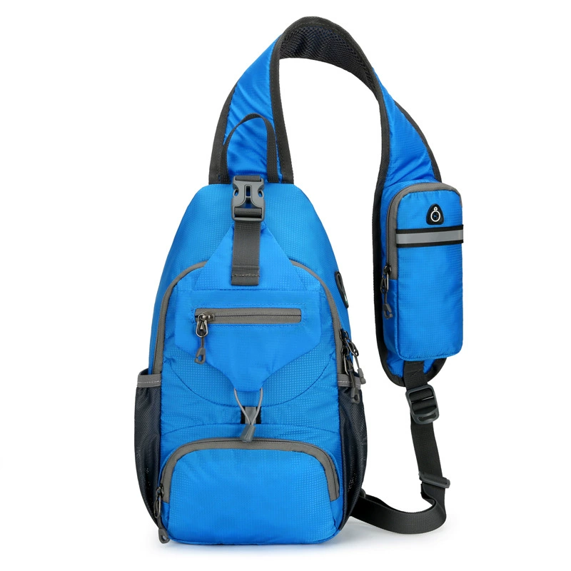 Lightweight Multi-Functional Crossbody Shoulder Bag with Zipper