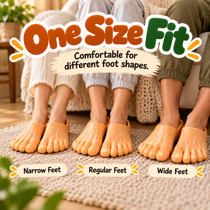 😂 Funny Bigfoot Slippers – Step Into the Laughs! 🦶