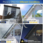 Window Privacy Film One Way, UV Sun Blocking, Heat Control