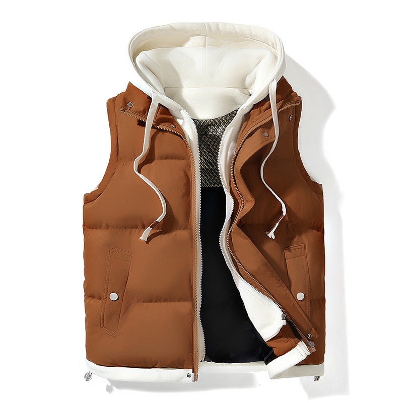 Unisex Hooded Puffer Vest – Cozy Warmth & Layered Style