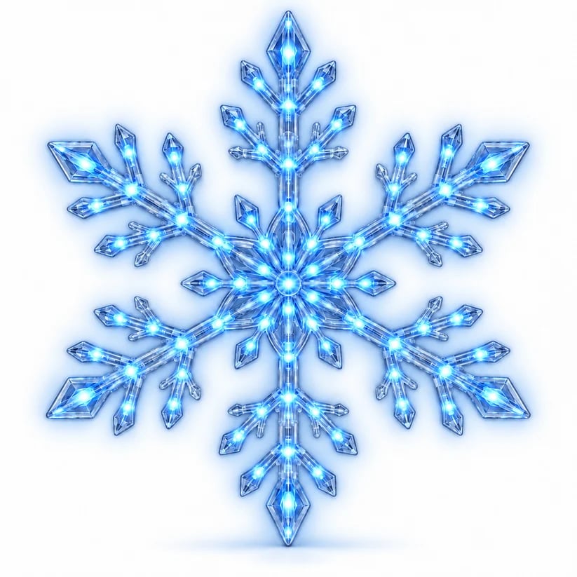 Turn Any Room Into a Magical Winter Wonderland: The Viral Remote-Controlled Glowing Snowflakes ❄️✨