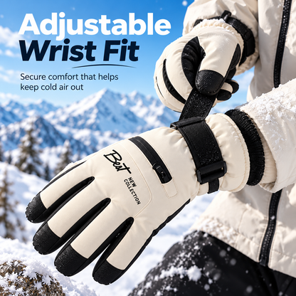 Winter Insulated Gloves – Warm Windproof Outdoor Gloves