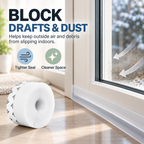 🔥32.8Ft Door Weather Stripping | Adhesive Draft Stopper Seal Strip for Doors, Windows & Shower Doors