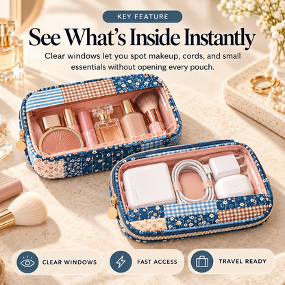 2-in-1 Travel Organizer — Pack Smarter, Find Everything Faster