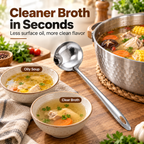 2-Pack Stainless Steel Oil Separator Ladle