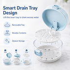 🦷✨3-in-1 Retainer Cleaning & Storage Case