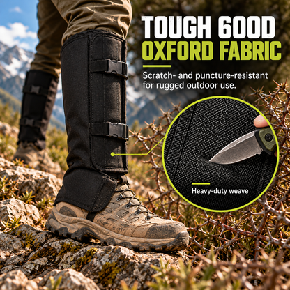 🛡️Heavy-Duty Snake-Proof Leg Guards—Essential Protective Gear for Hiking and Hunting! 🌲