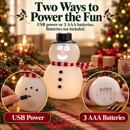 ⛄ Talking & Singing Snowman with Animated Expressions