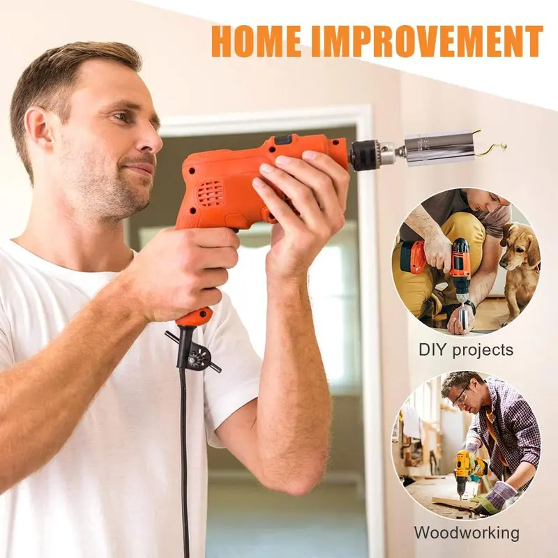 Universal Socket Tools Gifts for Men with Power Drill Adapter (7‑19mm)